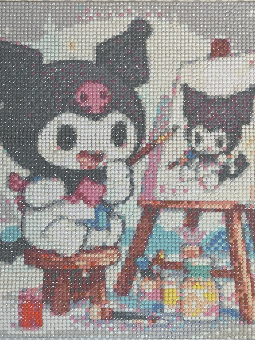 #34 Kuromi- Inspired Canvas Art Diamond Painting